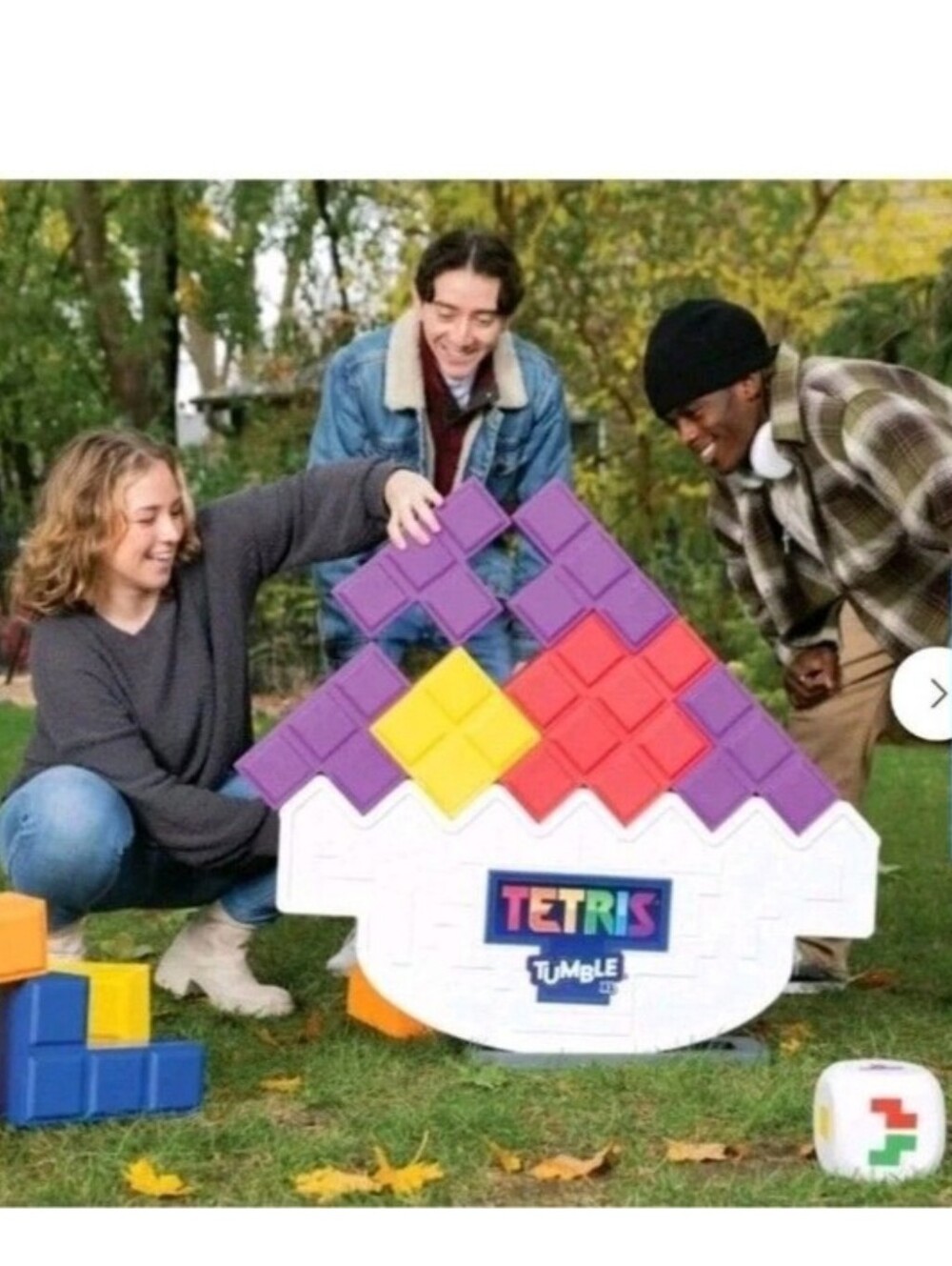 Tetris Tumble XL Indoor & Outdoor Game-NEW-2025-Official Toy of Tetris 1819487